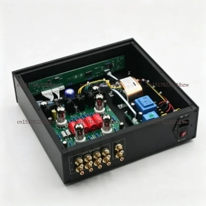 STR12A SLP90 Circuit 12AU7 ECC82 Vacuum Tube Preamplifier HiFi Stereo Remote Control Pre-Amp Audio