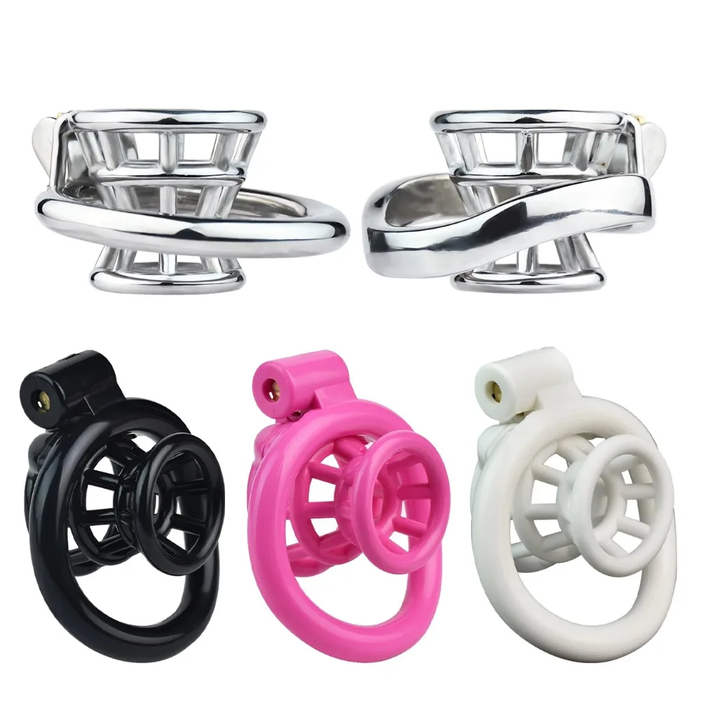Fish Basket Inverted Hollow Sissies Chastity Cage with Strapon Belt 정조대 Sadism BDSM Advanced Player Sextoys Femboy Men 18+