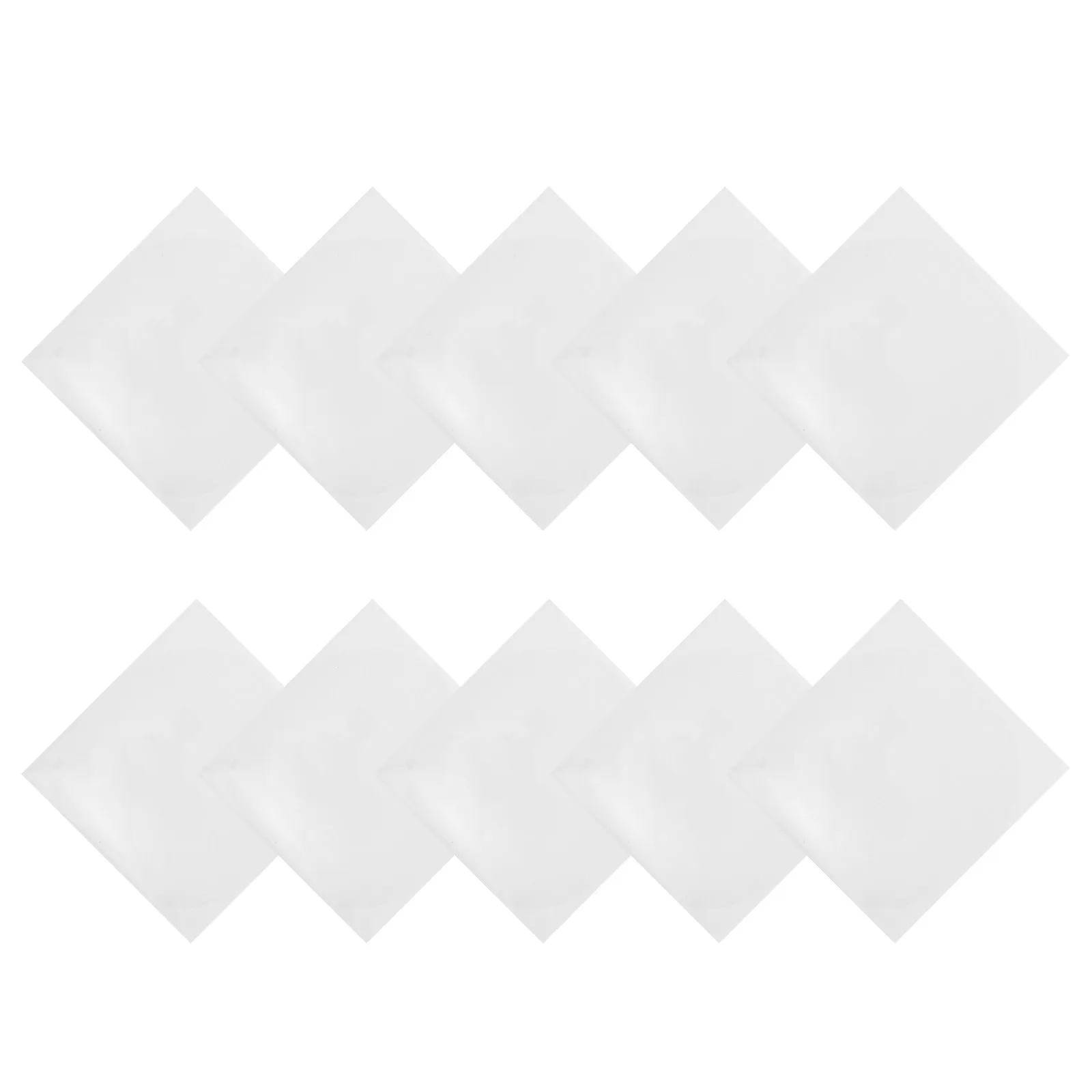 

10Pcs Transparent Table Tennis Protective Film Adhesive Paddle Sheet Precision-Cut Racket Surface Protector for Wear Resistance
