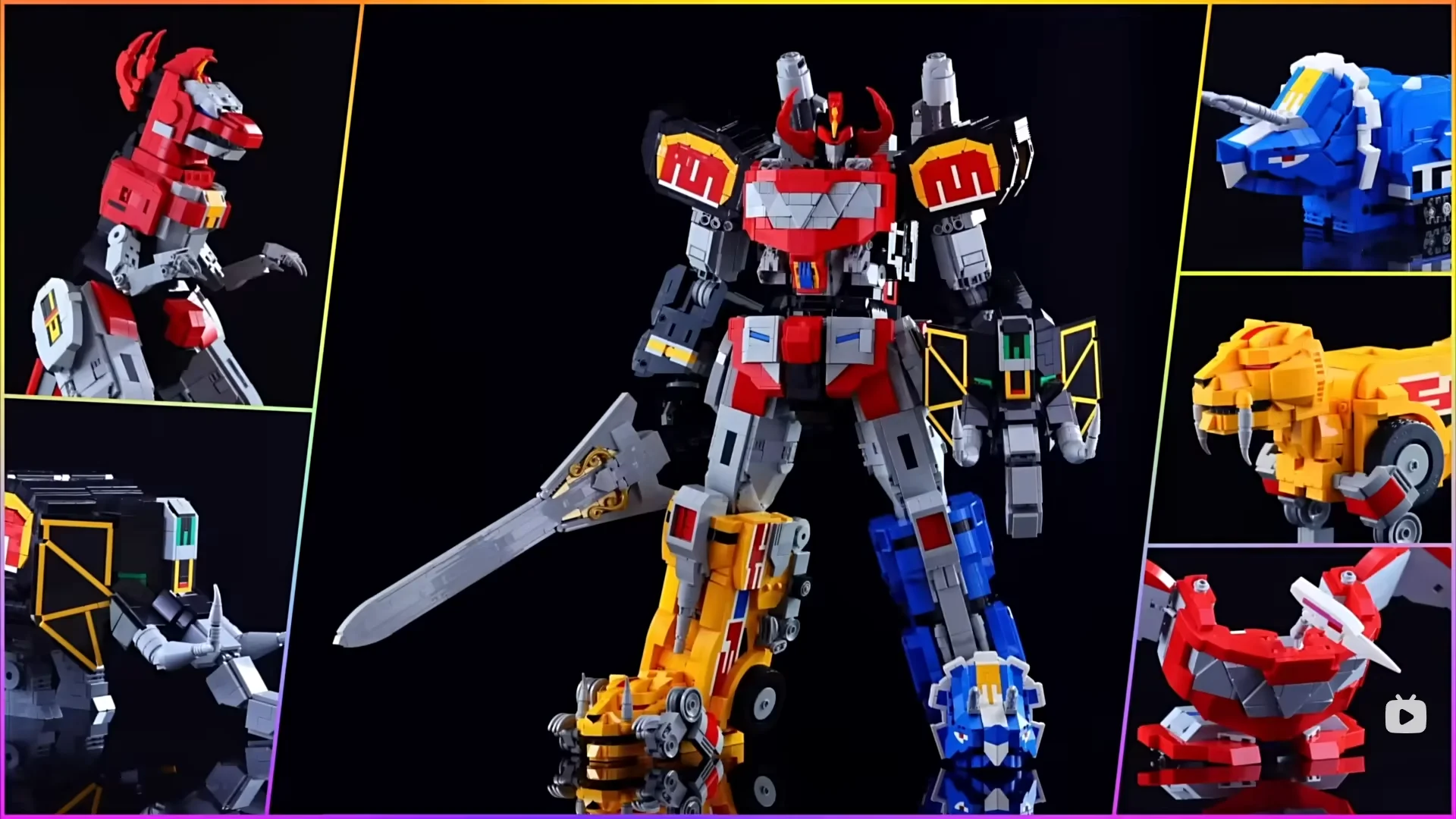 متوفر في المخزون لاكي كات MC-03 MC-03B دينو ميغازورد الوحش لورد ديناصور فرقة صغيرة الحجم الانصهار التحول الانتهاء لعبة مجسمة