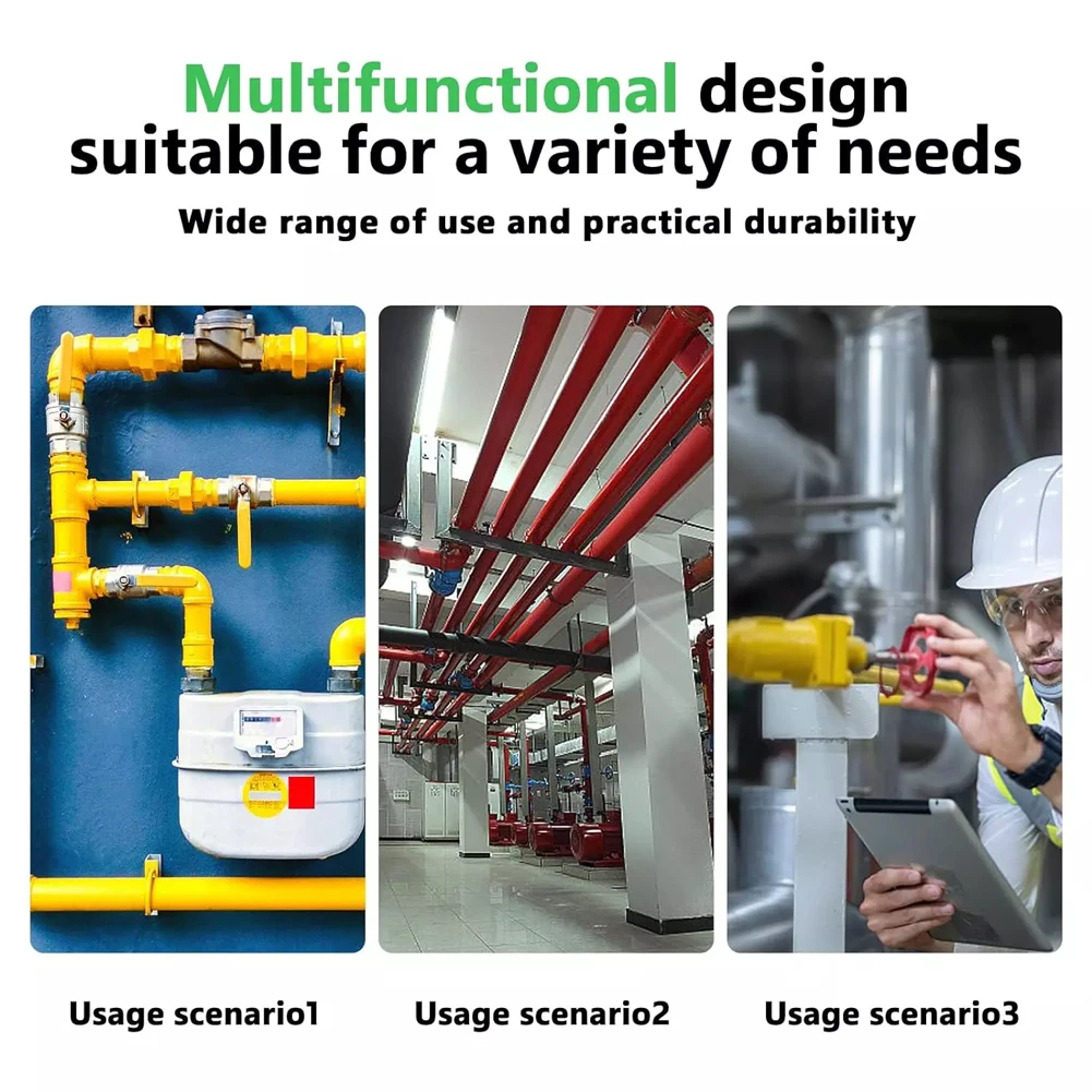 

Биметаллический трубчатый термометр 63 мм, диапазон температуры 0-120 ° C с крепежным пружинным промышленным трубным термометром, указателем термометра