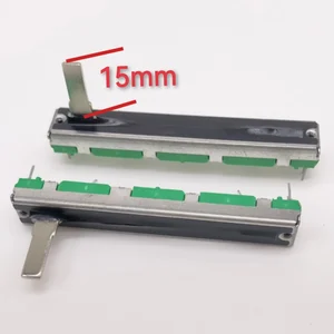 Chất chiết áp trượt kép Retoral, sê -ri Fader Sidel khoảng cách khóa học, B103, B10K x 2, máy trộn 60mm, 45mm, 1pc 10 Sliding Fader bán hàng chính - №7