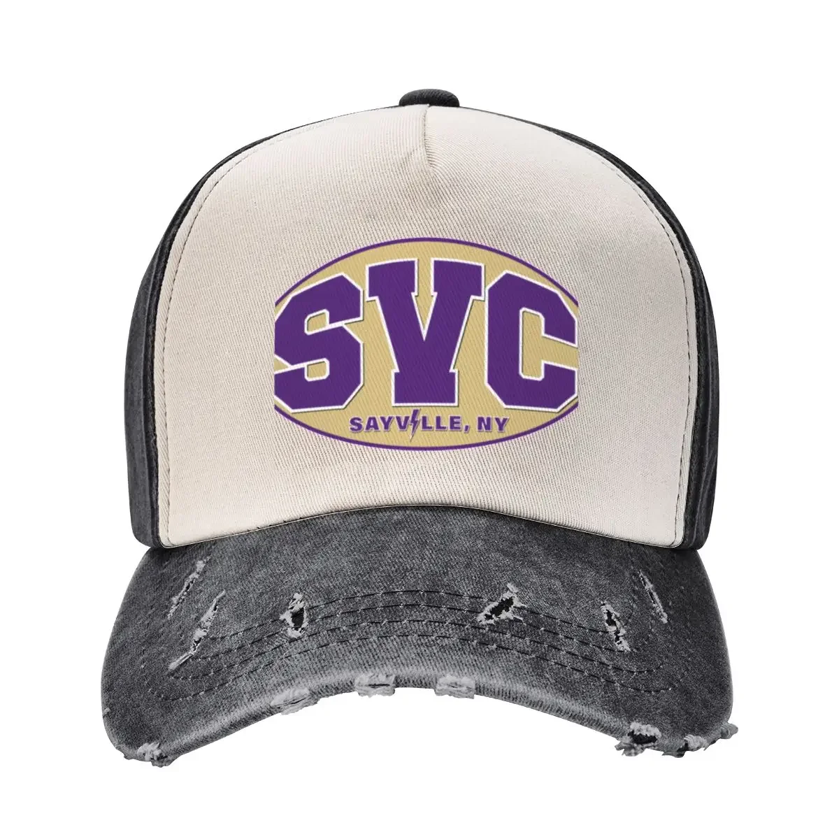 Sayville Cheer SVC Long Island NY Baseball Cap Sunhat Sunscreen Big Size Hat Men's Women's