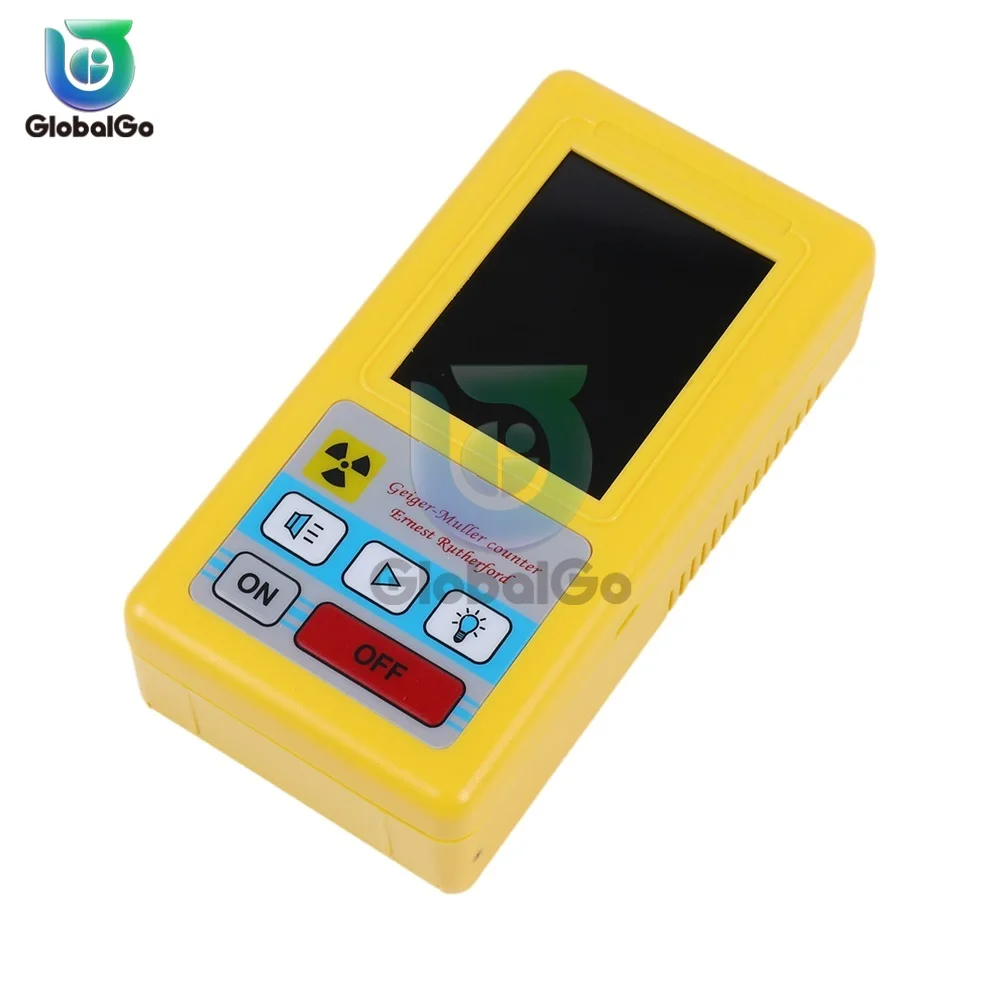 BR-6 Geiger เคาน์เตอร์เครื่องตรวจจับรังสีนิวเคลียร์ส่วนบุคคล dosimeter X-ray Beta Gamma เครื่องตรวจจับ LCD radioactive Tester เครื่องมือ