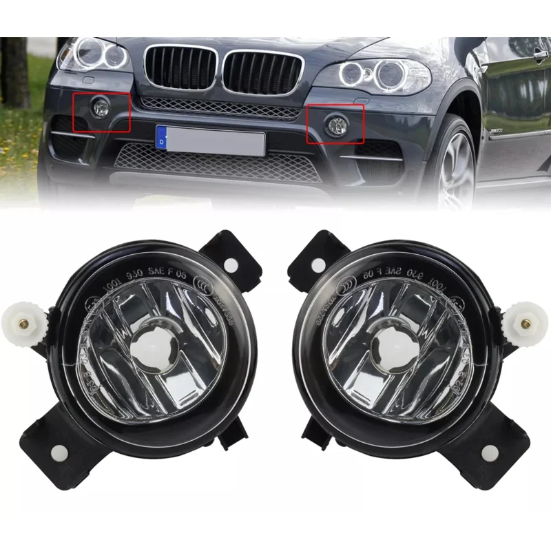 

Applicable2011-2013BmwX5E70Regular Version Front Bumper Fog Light Front Bumper Light 63177237433
