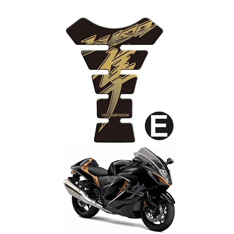 For Suzuki Hayabusa GSX1300R GSXR1300 Motorcycle Tank Pad Protector 3D Gel Sticker Decal - E MOTO