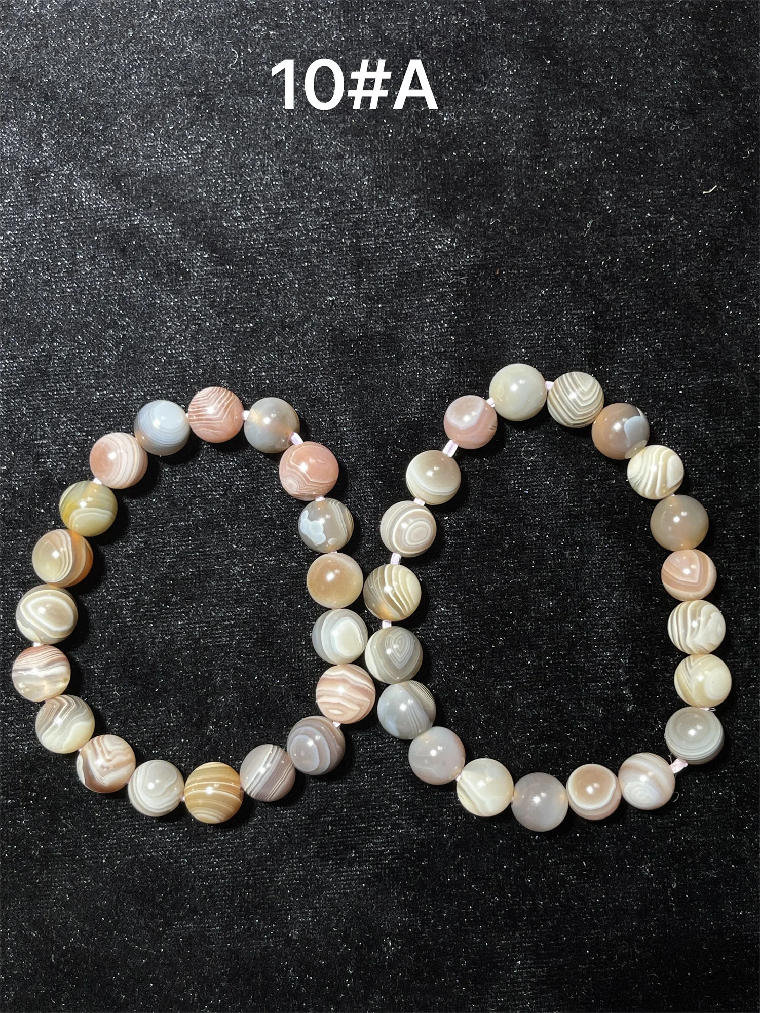 1pcs/lot Silk Striped Old Agate 10mm Bead Bracelet Rare and special Ancient pearls in the Himalayan region Cinnabar spots taki