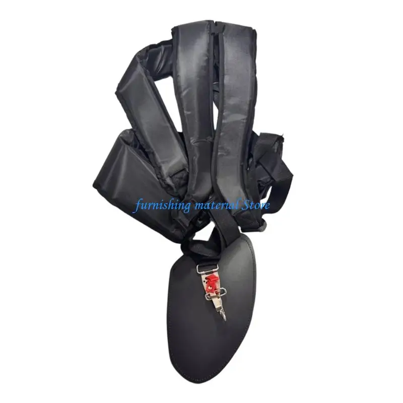 Y5GD Heavy Duty Adjustable Brushcutter Shoulder Strap Suitable for Gasolines Electric Trimmers
