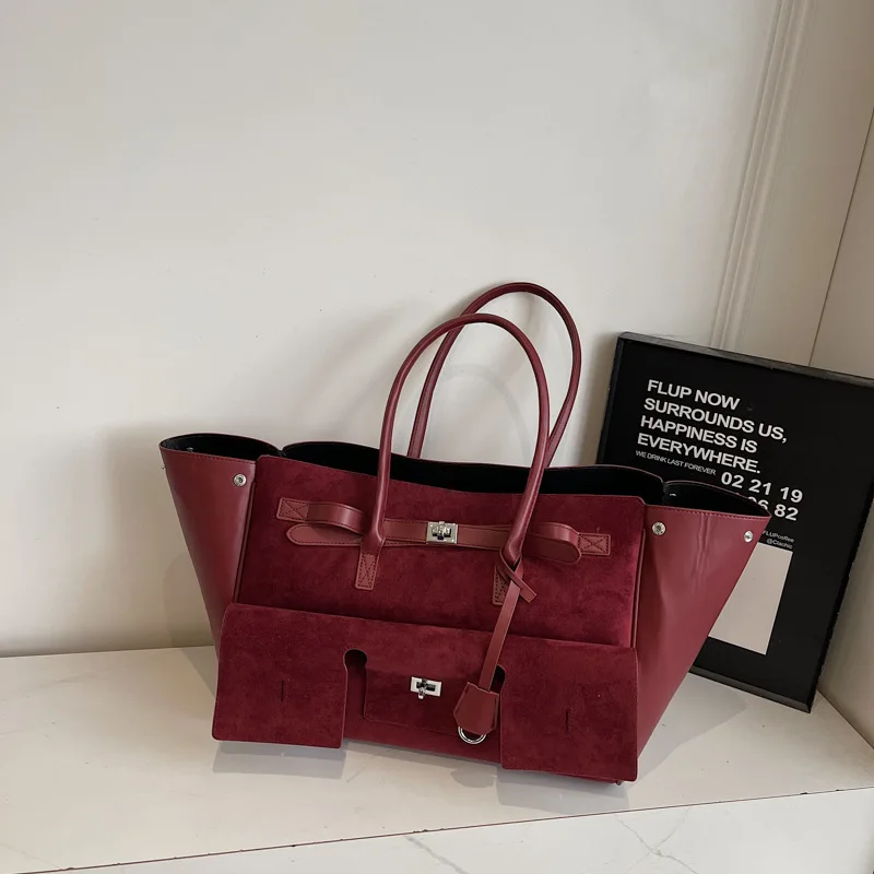 

2025 Niche Vintage Tote Bag, Spacious Top Handle Purse for Women, Chic Square Crossbody, Minimalist Day to Night Bag, Textured