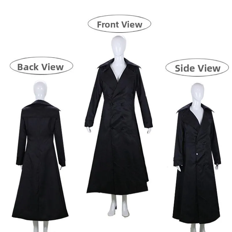 Bla Single Windbreaker Cos Adams Fly loween Cosplay Costume Women's Ethnic Stage Wear Spring 2023 No Brand Registered