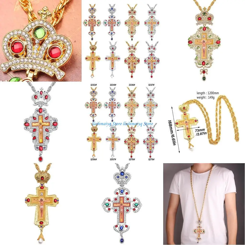 

573B Fashionable Pendant Necklace Adjustable Chain Necklace Stylish Neck Jewelry