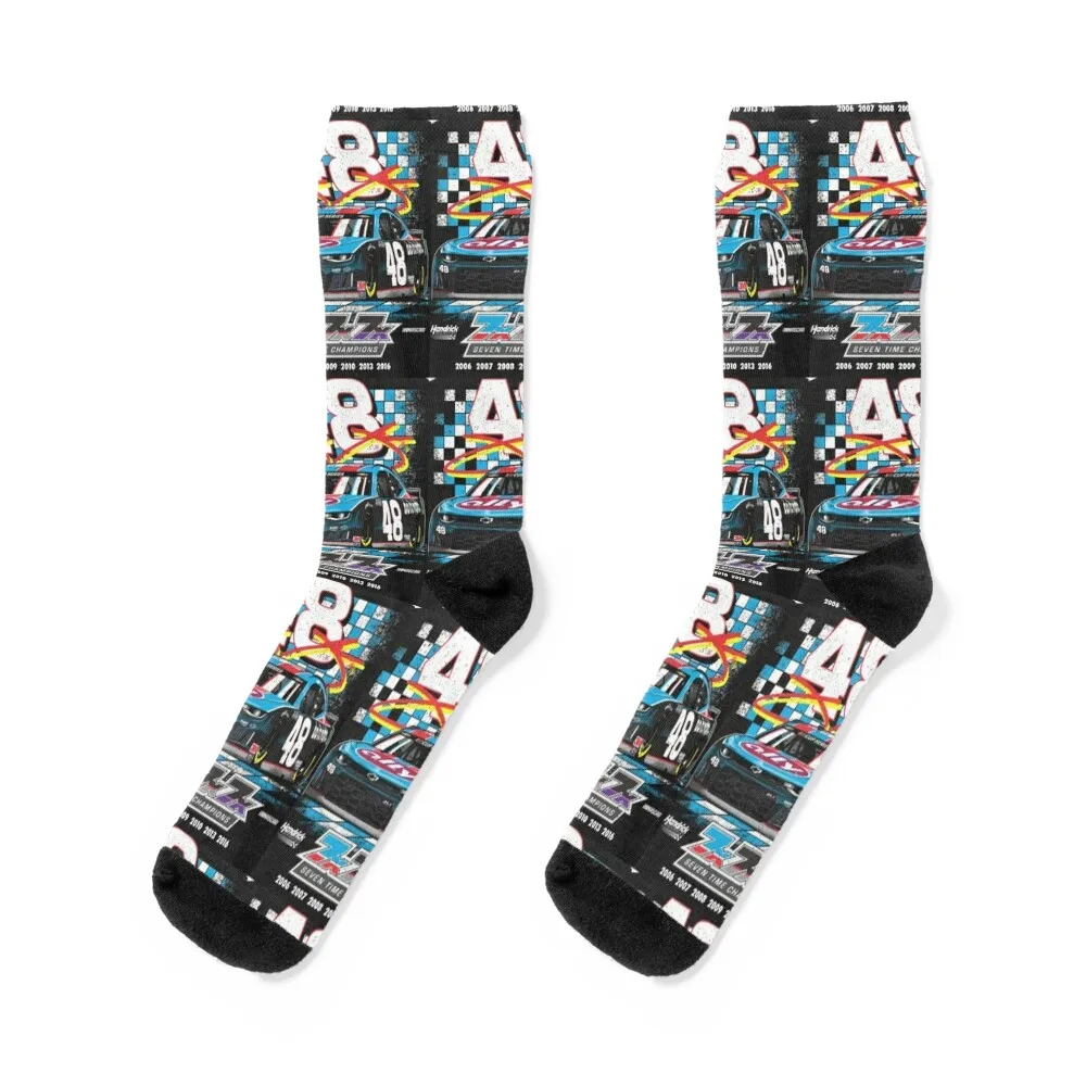 seven time champions Socks Stockings compression aesthetic funny gift colored Men Socks Luxury Brand Women's