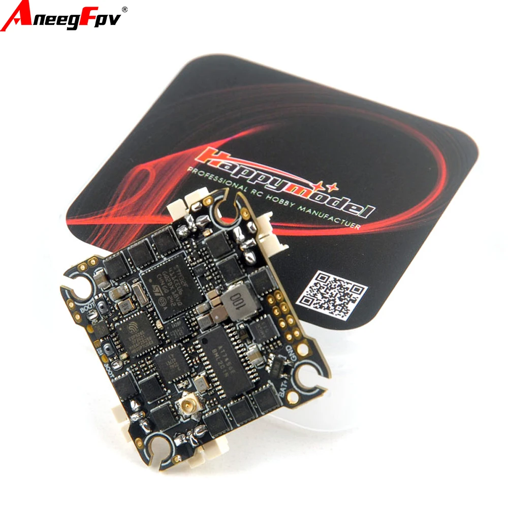 HappyModel CrazyF405HD  ELRS 1-2S AIO FC Built-in UART ELRS RX  12A BLS ESC for Mobula8 Digital HD Tinywhoop Cinewhoop Toothpick