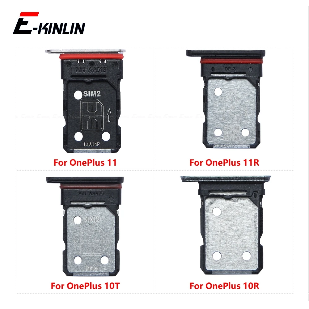 Sim Tray Card Holder Slot Socket For OnePlus 10 Pro 10T 10R 11 11R Replacement Parts
