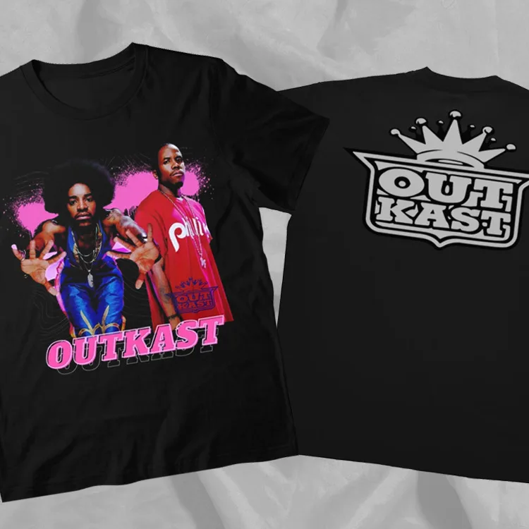 

Outkast Hip Hop Band Vintage 90s Double Sided T-Shirt