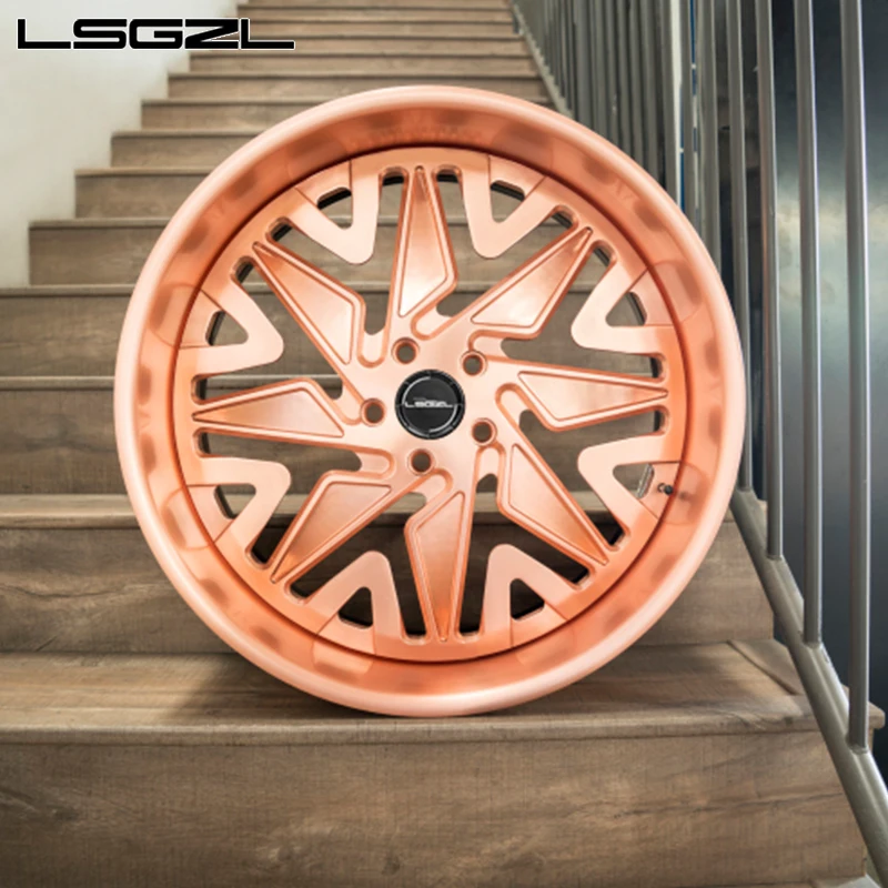 LSGZL custom wheel 2 Piece Deep Concave forged alloy Wheels