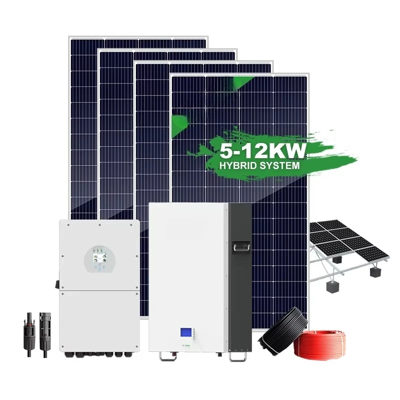 Hybrid Solar System 5KW 10KW 15kw 20kw Complete Home Solar System Kit 10 kw Solar Power System with CE Certification