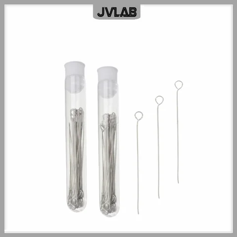 Nickel Chromium Inoculating Loop Nickel Chromium Stick Inoculation Ring Flame Reaction Rods Diameter 1mm/2mm/3mm/4mm/5mm 10 / PK