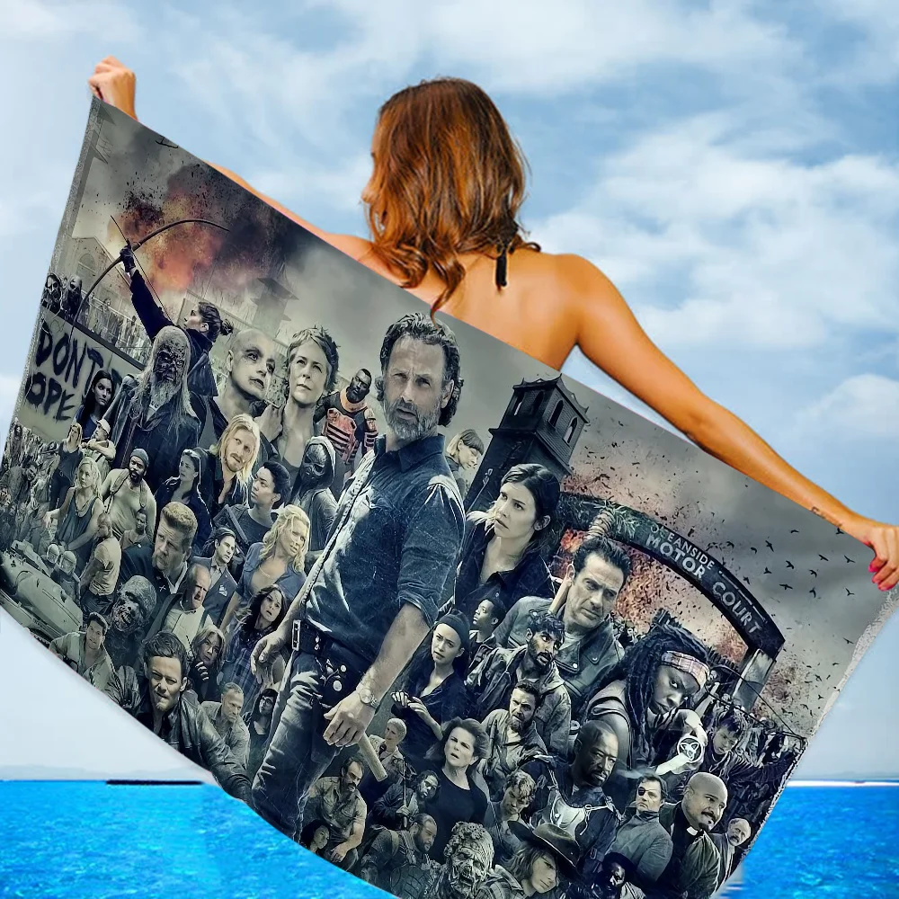 The Walking Dead Towel Microfiber Beach Towel Absorbent Quick dry Soft Yoga Swimming Resort Mountain Climbing Towel