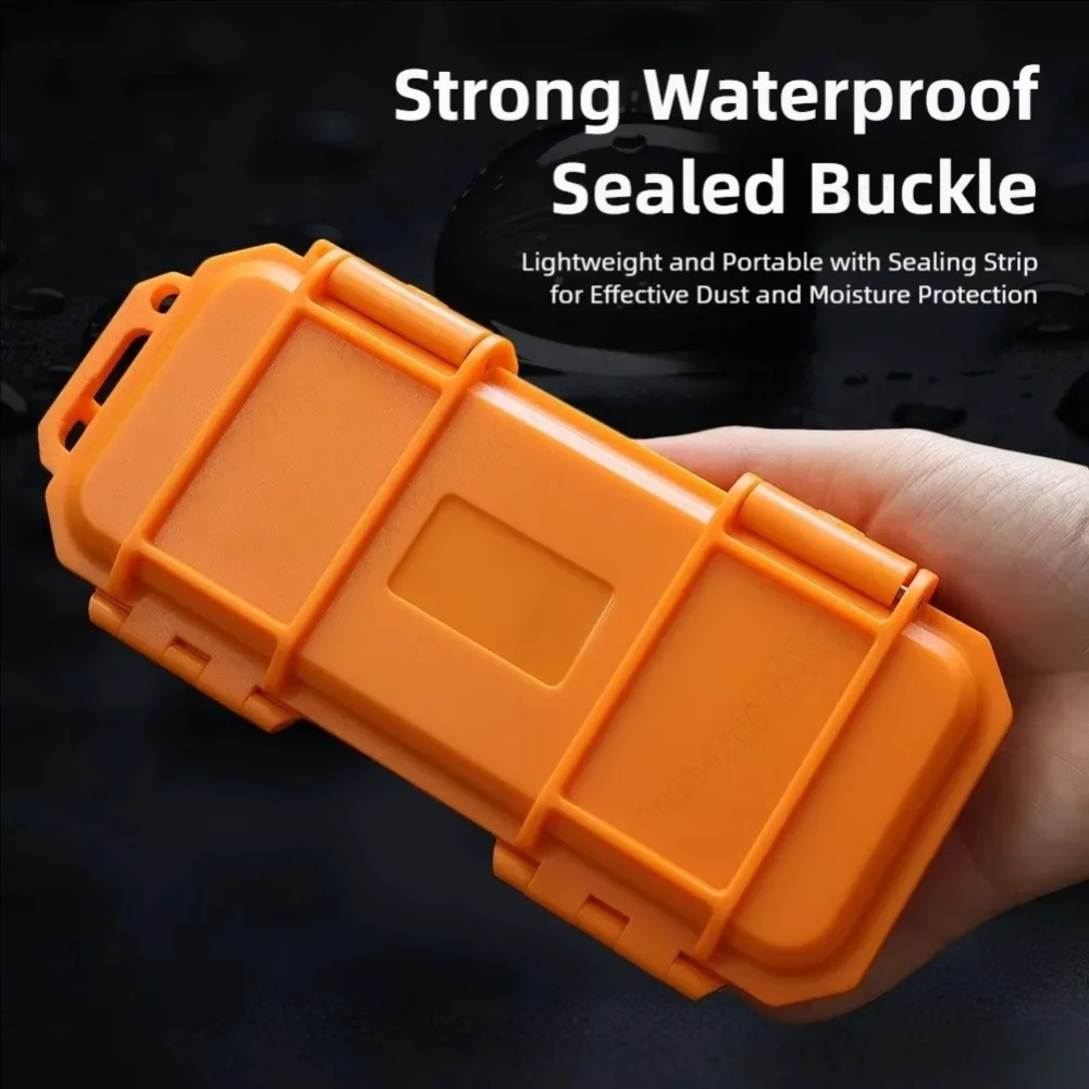 New EDC Tool Case Organizer 6.9x3.3in Shockproof Waterproof Protective Built in Foam Sponge for Multipurpose Outdoor Survival