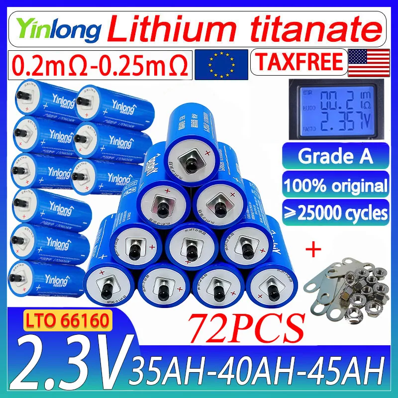 Yinlong 72Pcs 2.3V …