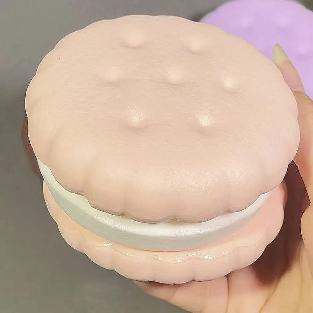 New Big Cookie Squeeze Toy Stress Relief Soft Slow Rising Toy Slow Rising Feature Simulation Biscuit Autism Therapy