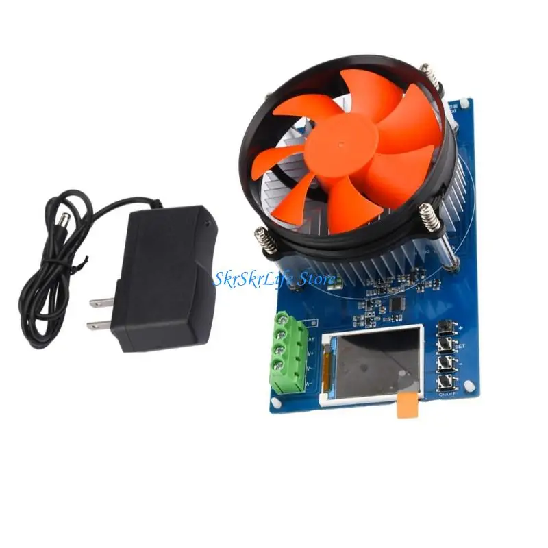 E65E Professional Screen Electronic Load Tester 10A Current 150V Voltages With Active Cooling System