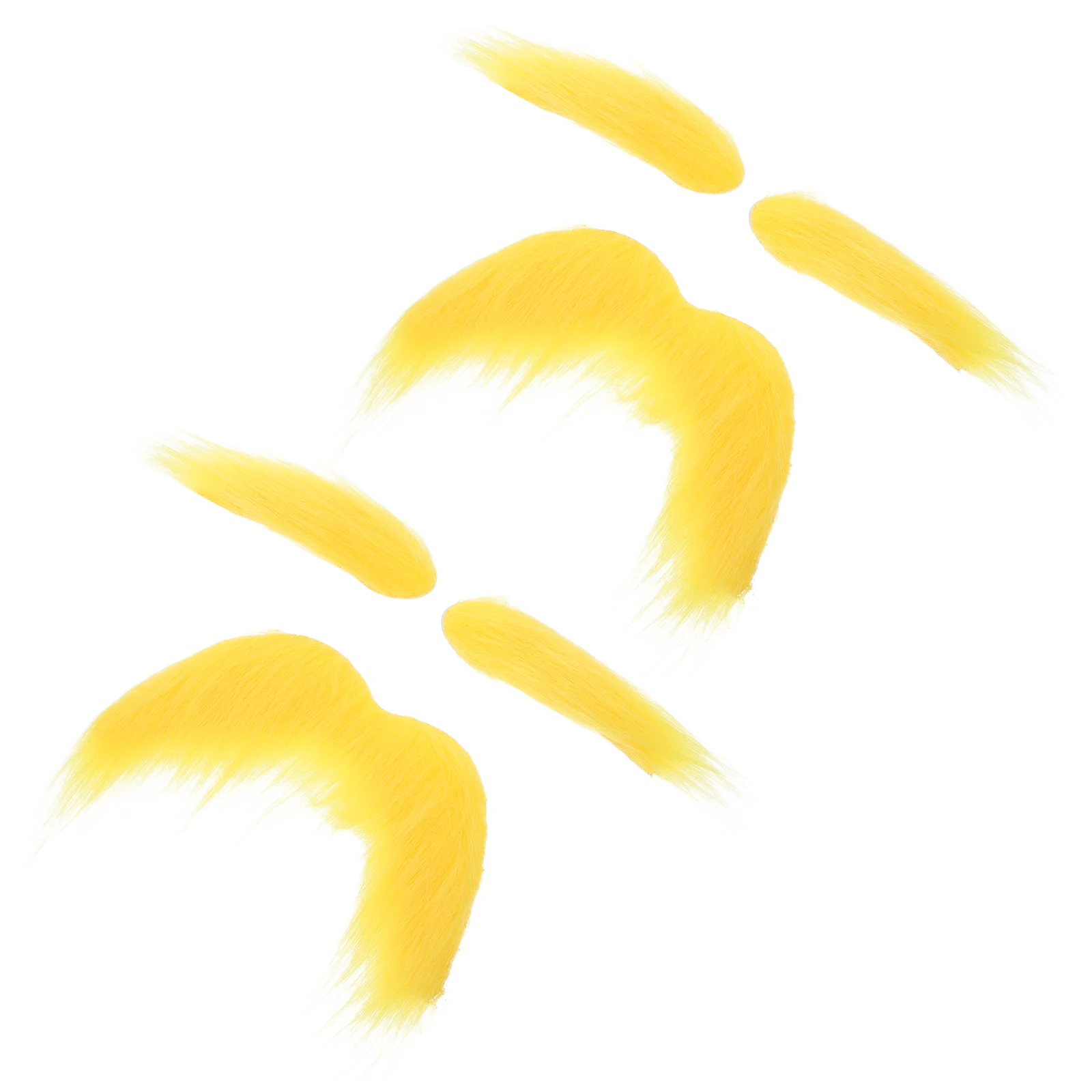

Simulated Fake Beard Eyebrows Facial Hair Costume Realistic Accessories for Men Mens