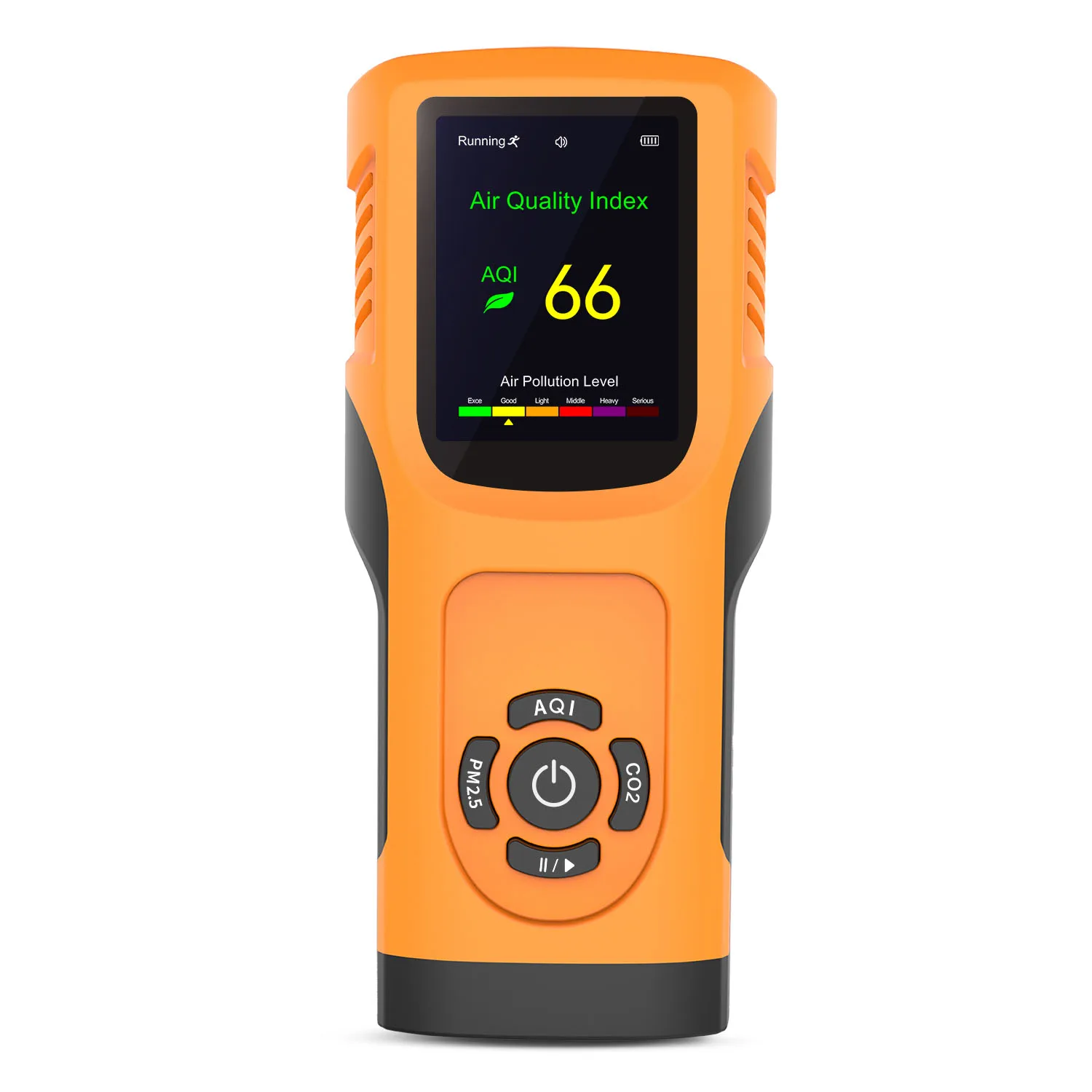 

Top China Sensor Manufacturer High Resolution CO2 O2 PM2.5 PM10 TVOC Detection Air Particulate Meter AQI Meter for Home