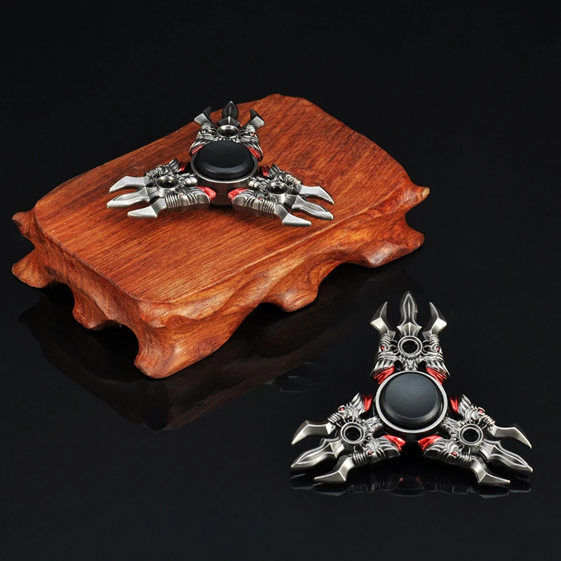 Aleación de Zinc Fidget Spinner periféricos de animé Spinner de mano de Metal nuevos juguetes Fidget Oficina juguete para aliviar el estrés para adultos regalos creativos