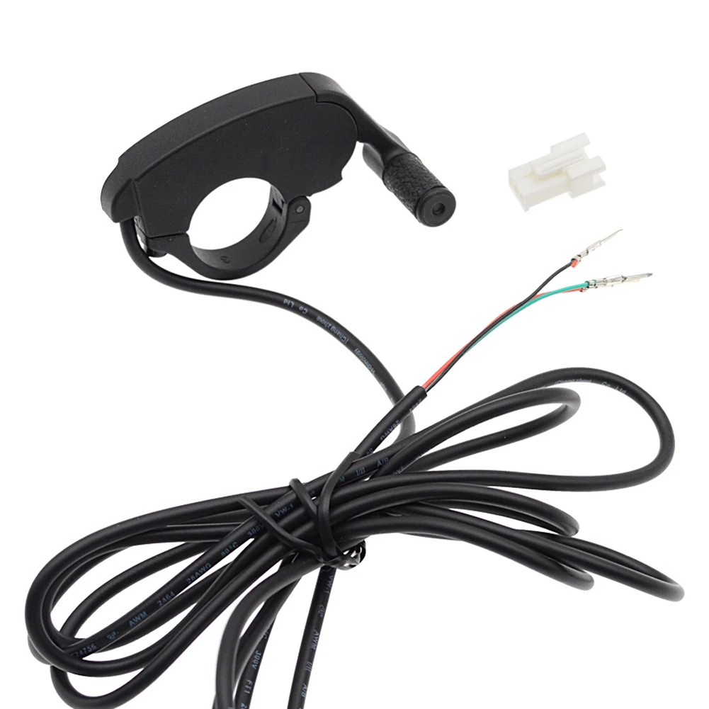 

3-контактная дроссельная заслонка для большого пальца, управление электронным велосипедом, ускорение скутера, быстрая ускорение, контроллер правого руля для электронного велосипеда