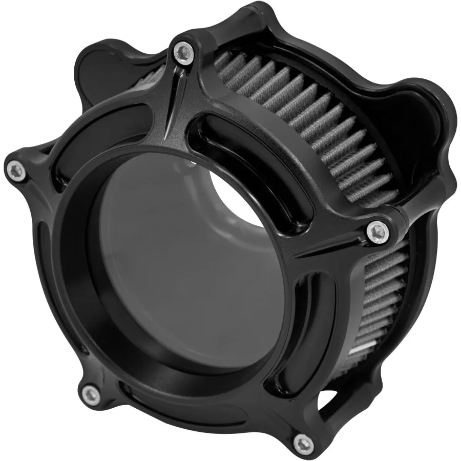 

Фильтр воздухоочистителя, впускной алюминиевый корпус с серым элементом для Harley Touring Road King Street Glide Softail Sportster XL Dyn