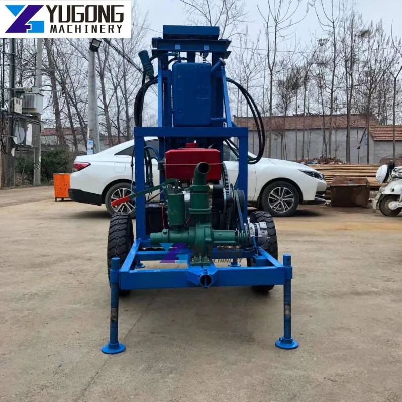 Sunmoy Drill Top Lrvel Best Sell Water Well Drillrig 150M Truck Mounted Borehole Water Well Drilling Rig Boring Rimod Machine