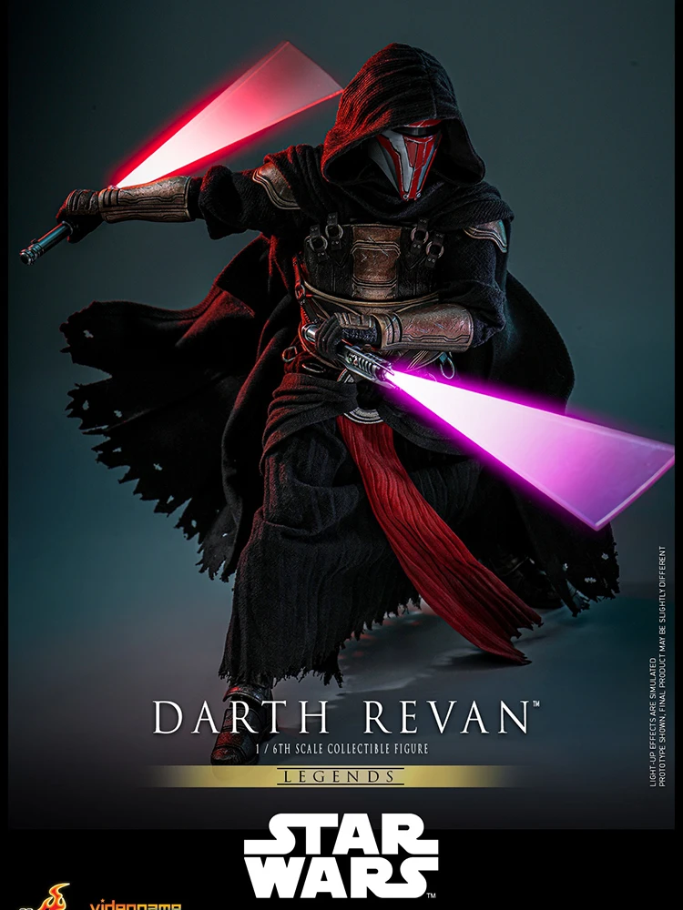 HOTTOYS HT VGM62 1/6 Darth Revan figura de acción móvil Star Wars: Caballeros de la vieja República película Original 12 "modelo de soldado