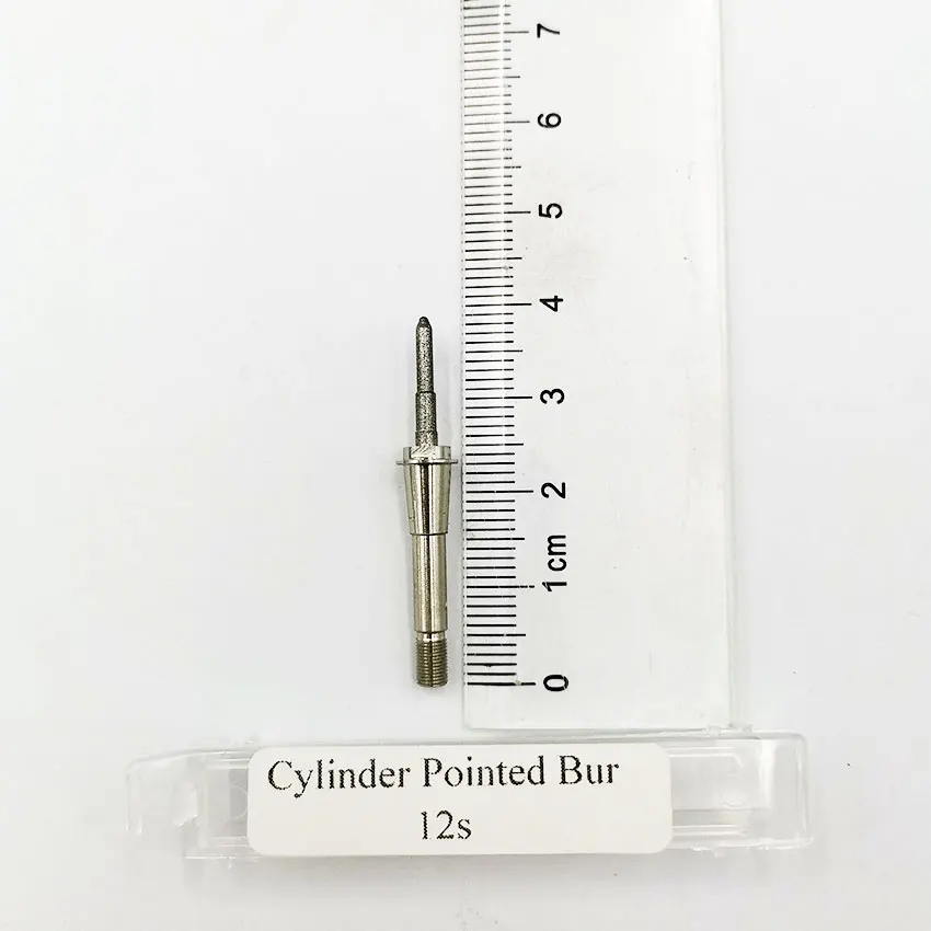 Sirona Inlab Cerec MCXL Bur Step Bur MCXL أسطوانة طحن ديسيليكات الليثيوم مدببة Bur 12S وFisher10 لمختبر CADCAM الأسنان #5