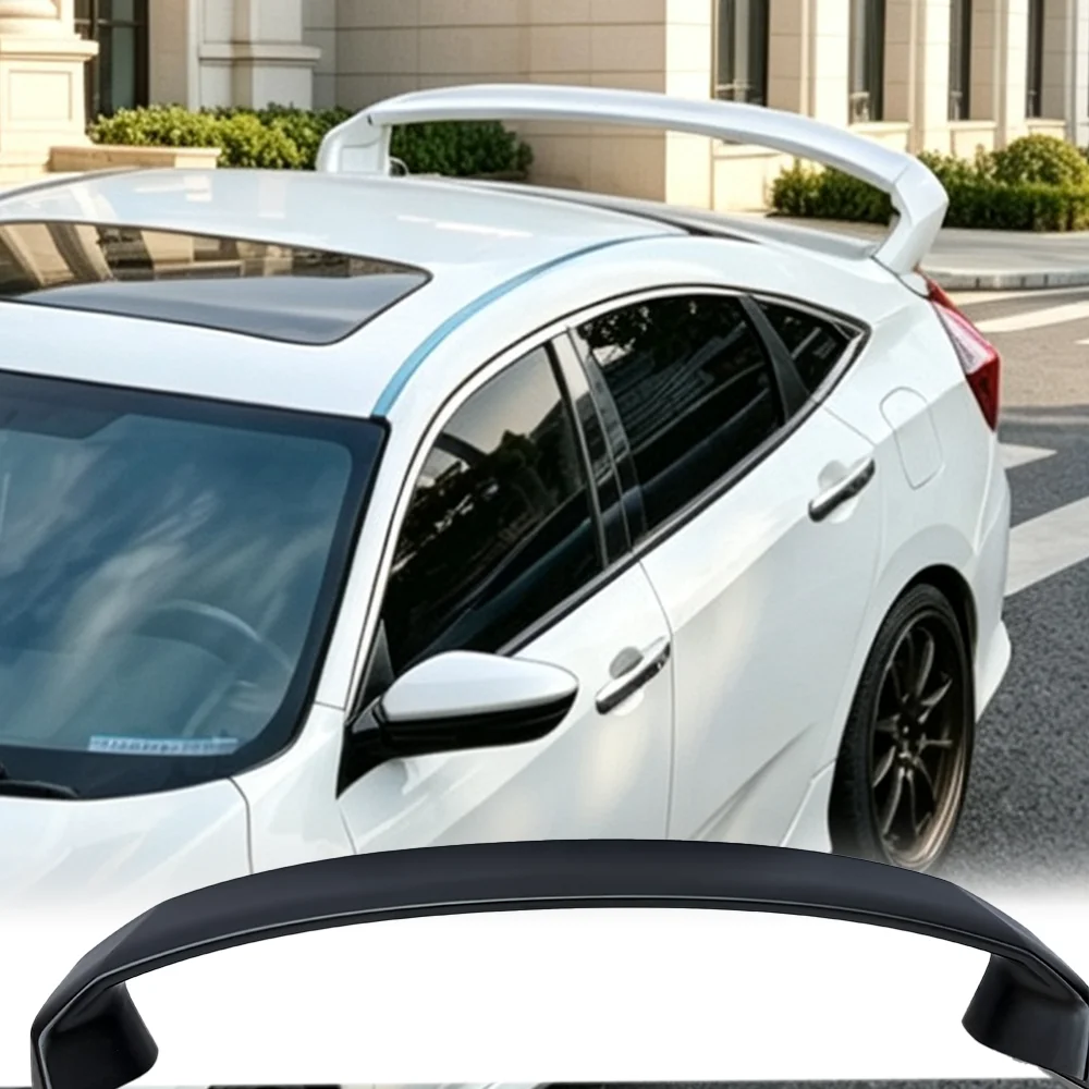 

Suitable for Honda Civic FK4 FK7 2016-2019 100% carbon fiber spoiler trunk pressure wing top wing car accessories tail wing