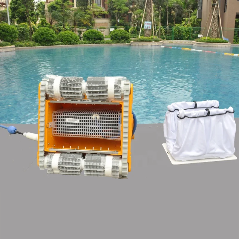 حمام سباحة ذكي روبوت التنظيف التلقائي ، دولفين بركة روبوت مكنسة كهربائية