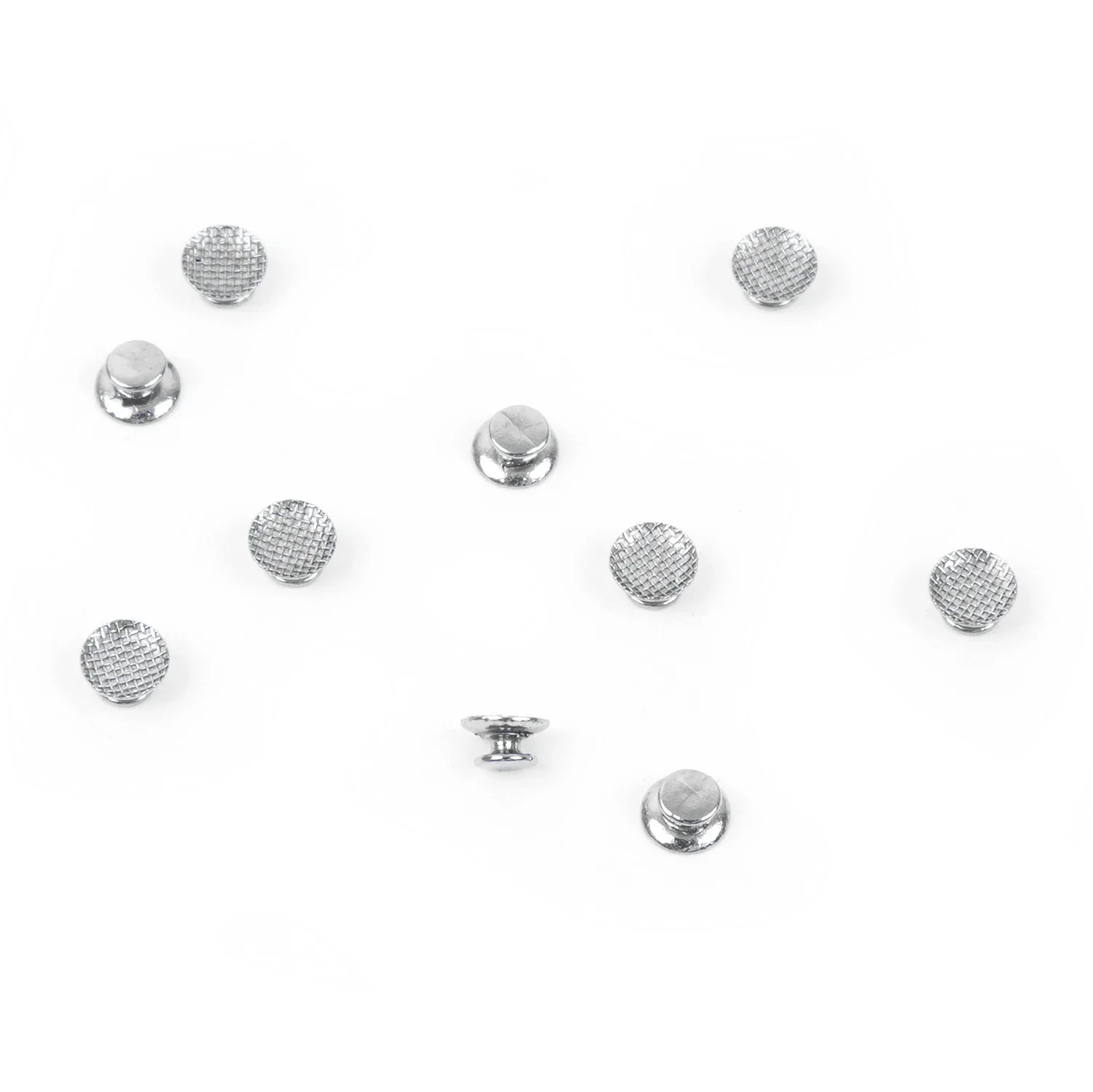 10pcs/Bag JOLANT Dental Orthodontic Lingual Button Metal Bondable Mesh Base Dentistry Materials
