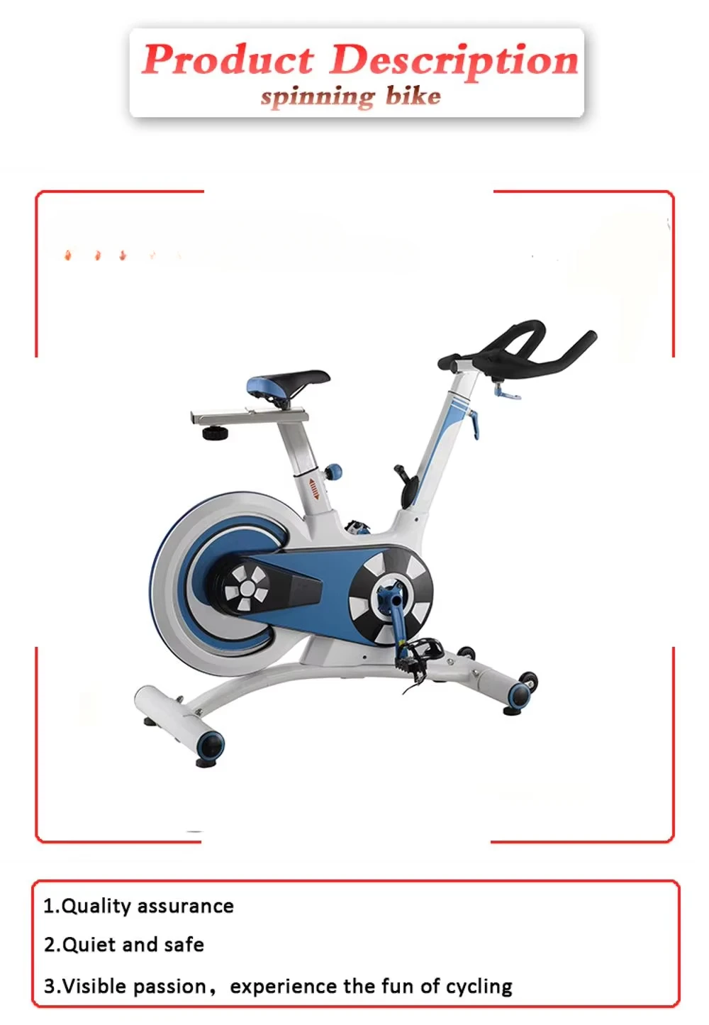 Bicicleta estática de conducción con cinturón, nuevo diseño, gimnasio en casa, bicicleta de Fitness interior, volante de inercia de 18 kg, bicicleta giratoria con precio barato A, 2021