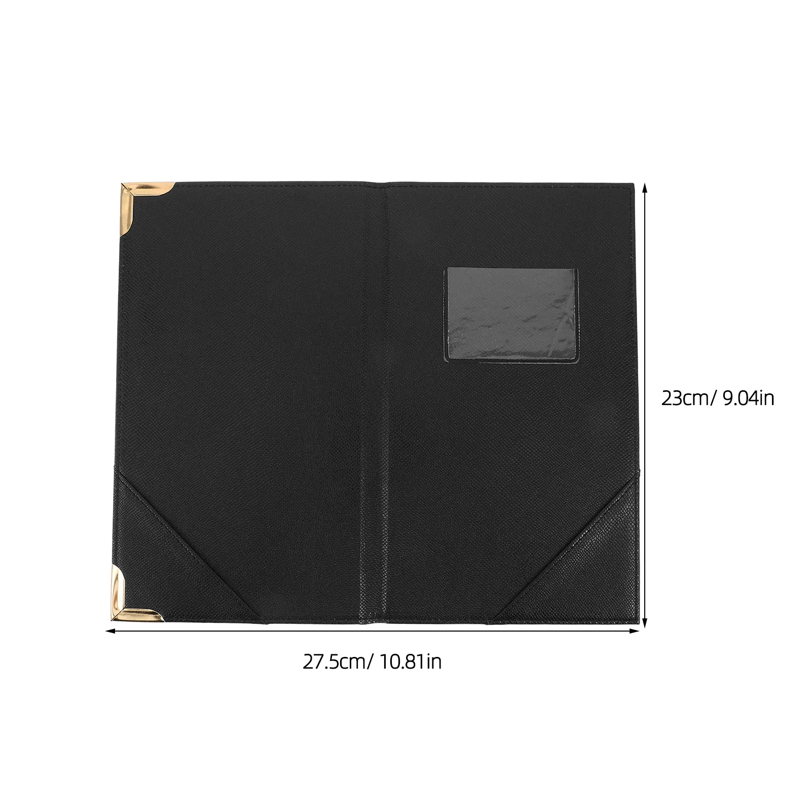 Restaurant Menu Holder Check Book Organizer Matte Clipboard Bill Presenter Folder Cafe Bar Hotel Guest Receipt Pad Cover 9x5