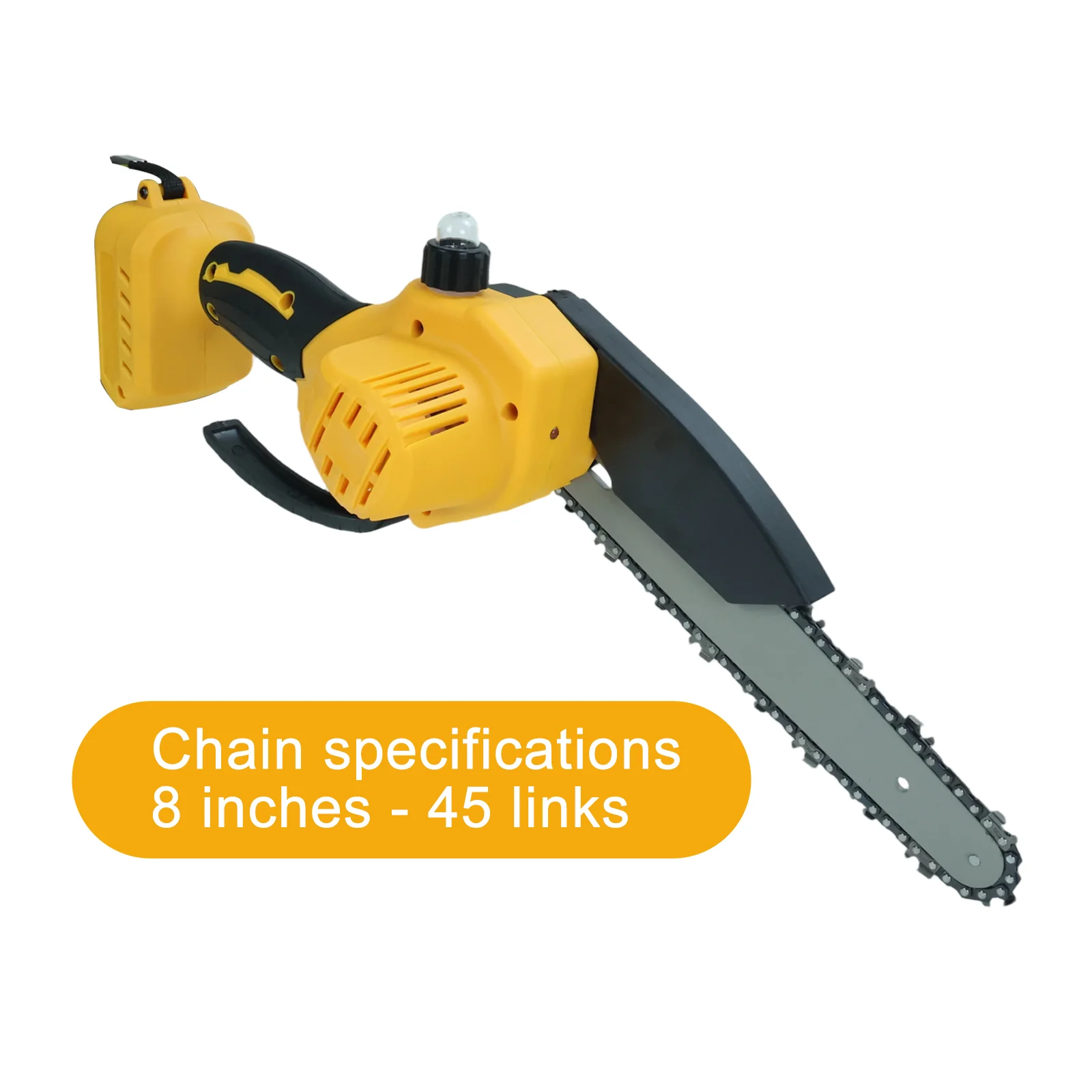 8 بوصة فرش سلسلة المنشار منشار كهربائي يده المحمولة قطع الأشجار الخشبية حديقة تشذيب الخشب أداة السلطة لبطارية ديوالت 20 فولت