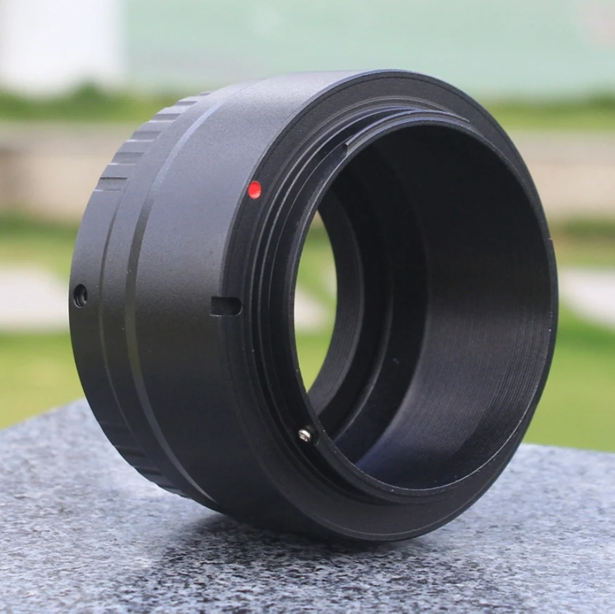 T2 M42x0.75mm to RF Mount Camera Lens Adapter Photo Switch Transfer Step Ring Astronomical Telescope Photography for Canon