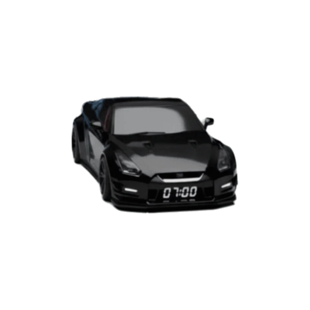 Creative Design Hypercar Alarm Clock Only Alarm Clock Function Unique Design Digital Display Clock Stylish Design Time Display