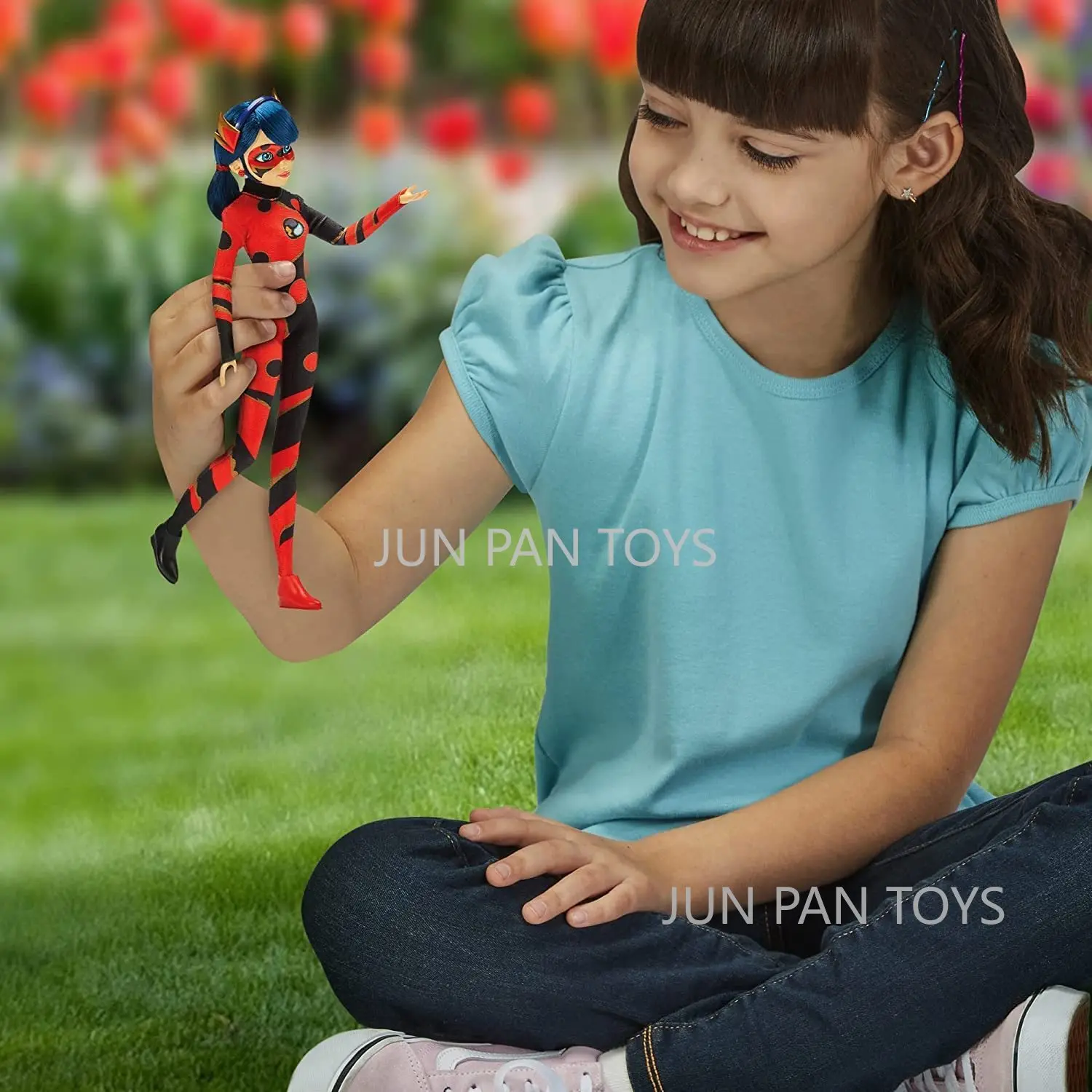 Original Miraculous Ladybug Fashion Dolls 10.5 Inch Queen Bee Rena Rouge Cat Noir Dragon Bug Fashion Flip Playsets Bjd Girl Toy
