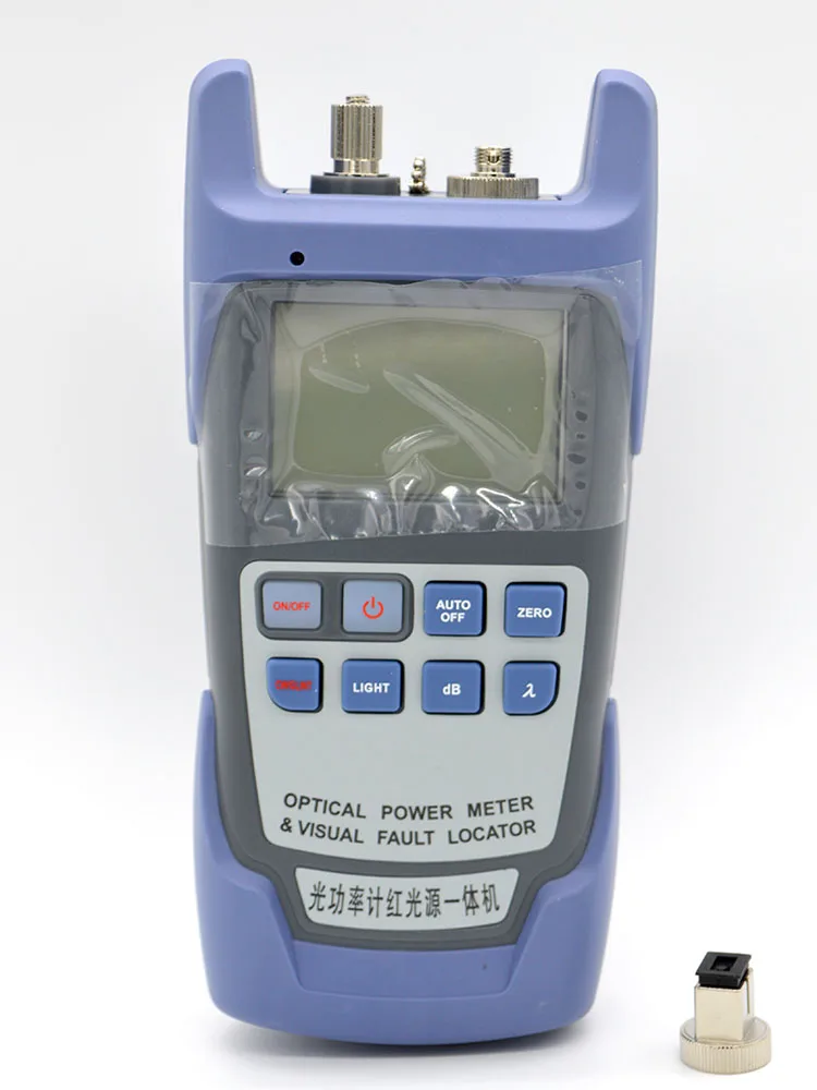 

1-30mW Red Light Optical Power Meter All-in-One Attenuation/Fault Tester 6λ SC/FC/ST Interfaces Precision Fiber Optic Tool