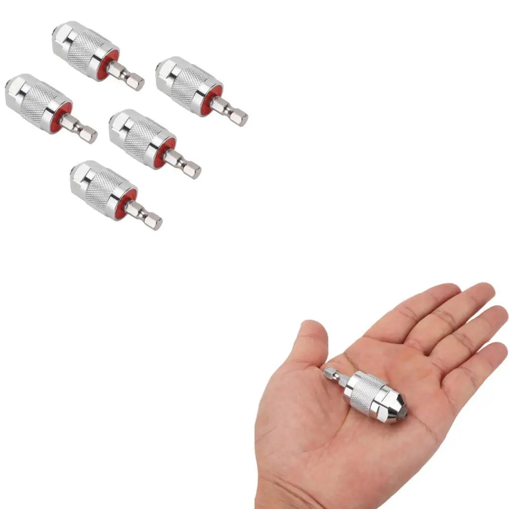 652F Strong Grips Fast Change Electric Drill Bit Metal 3 Jaw Chucking Adapters Offering High Wear Resistance and Long Service