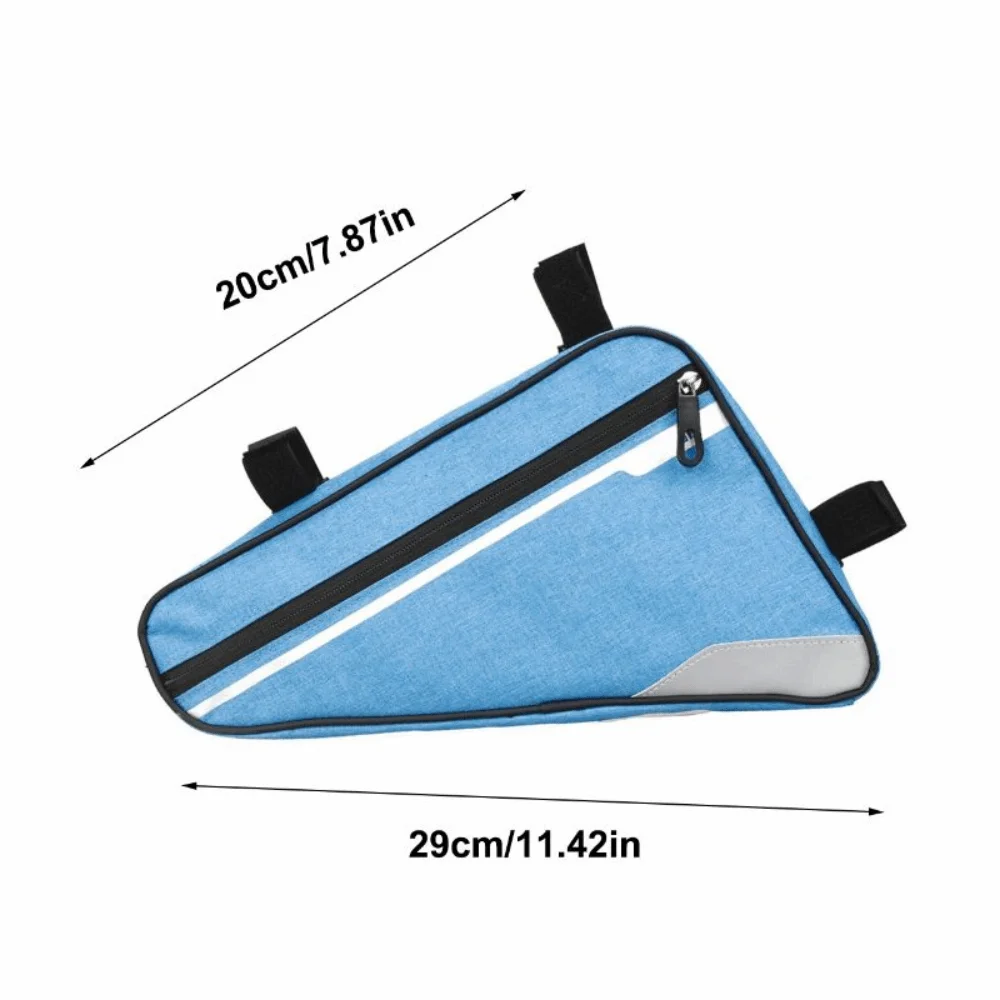 Bolsa Triangular Impermeable para Cuadro de Bicicleta – Gran Capacidad