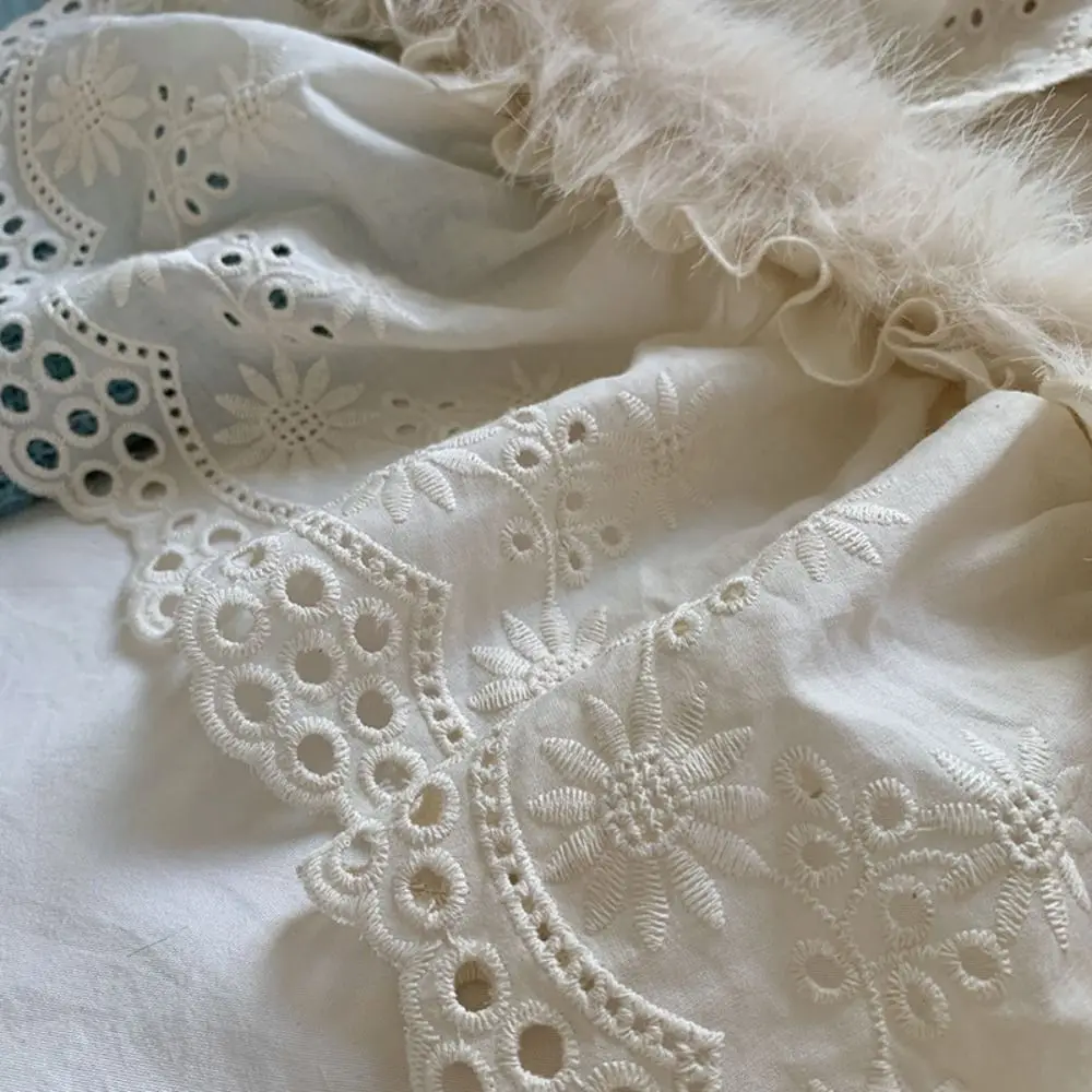 

Милый кружевной шарф Y2k, теплая шаль для пикантных девушек, однотонные зимние шарфы в корейском стиле, студенческие шарфы