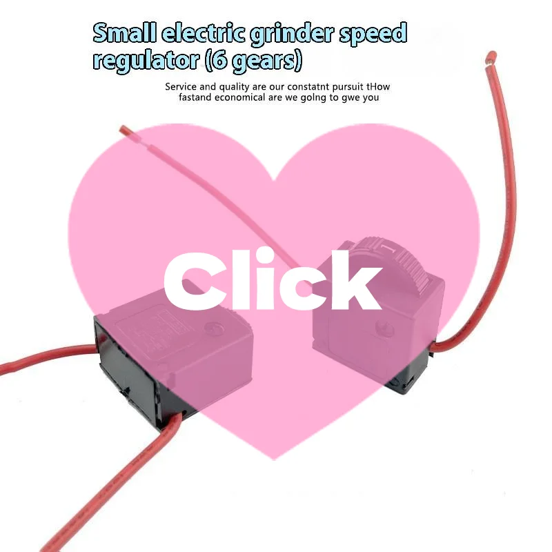 

AC220V 6 Speed Regulation Controller Switch For Electric Grinder DR2-6/1FE 12A 250V Electric Angle Grinder Power Tool