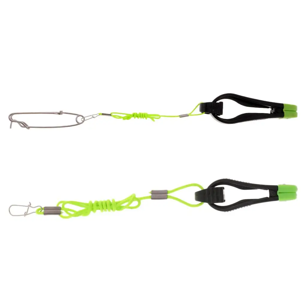 Power Grip Release Clip with Snap Fishing Line Tension Adjustable Clip for Planer Board Outrigger Boat Rod Grips